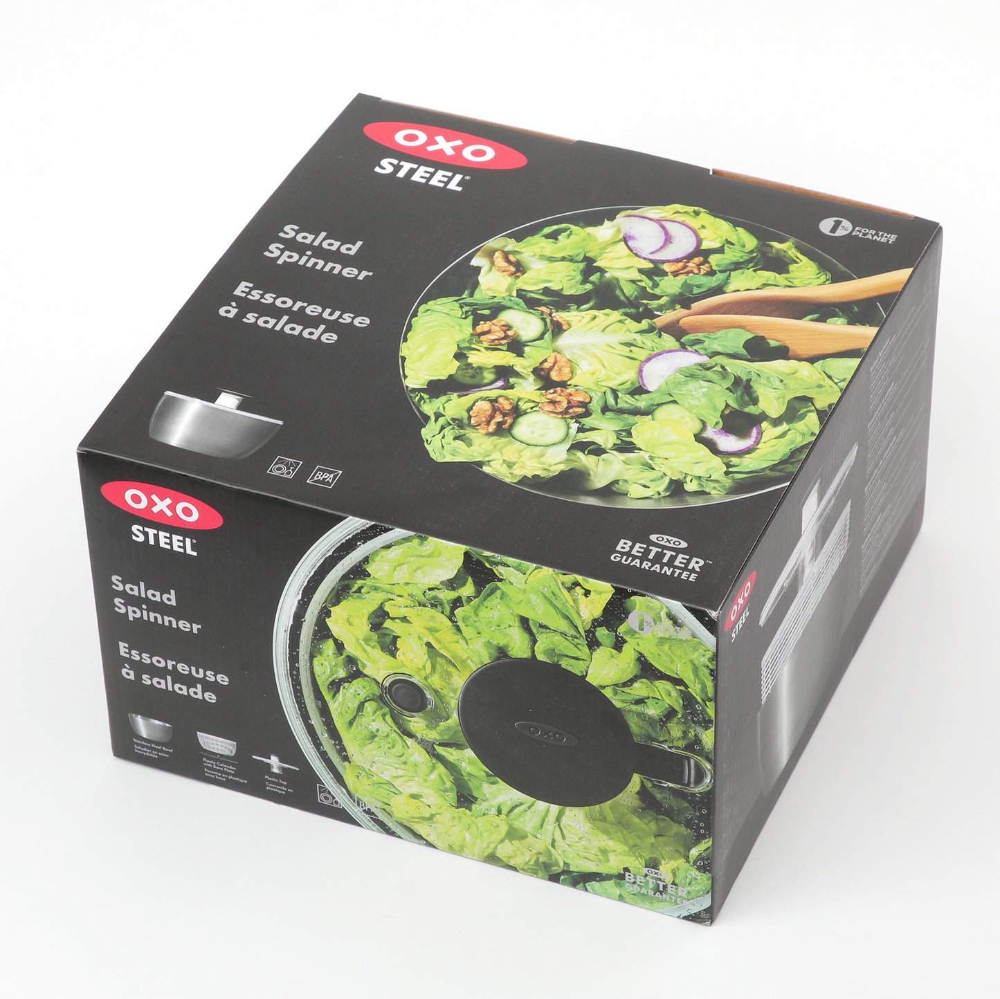 OXO ステンレスサラダスピナー 正規品 1071497