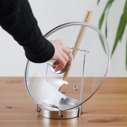 なべ蓋&キッチンツールスタンド ステンディ