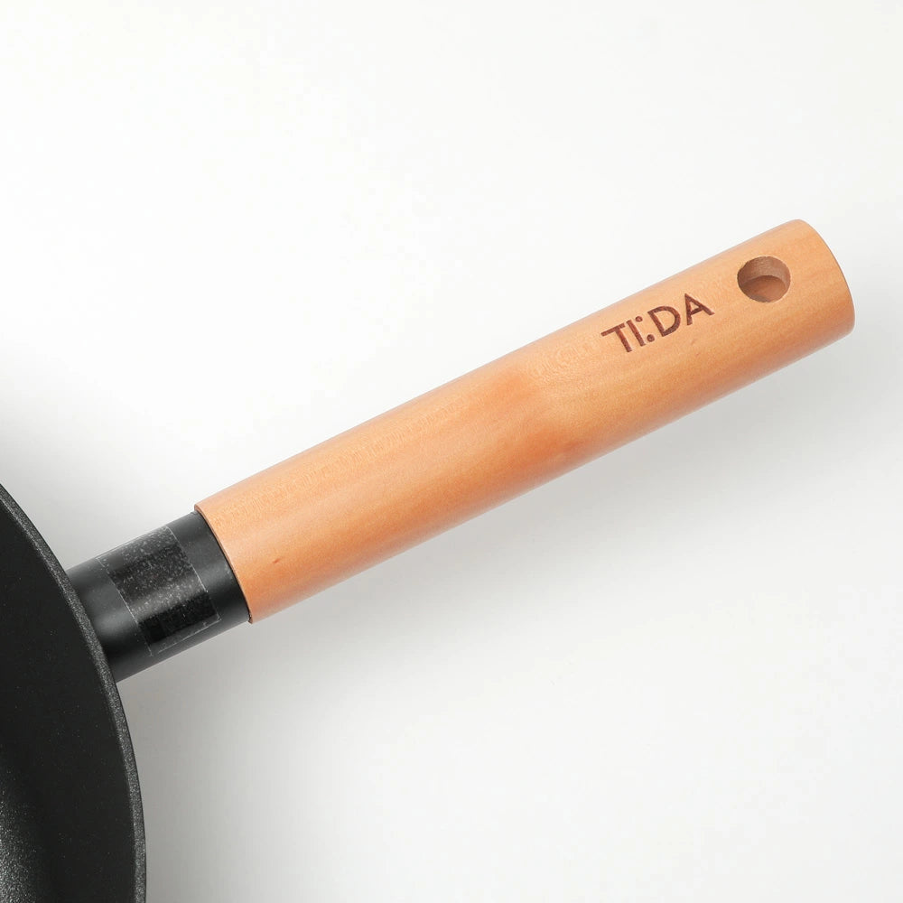 TIDA ティーダ 深型マルチパン ブラック/グレー - フライパン専門店 鐵兎堂-TETTODO-