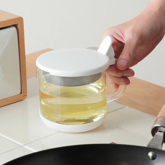 HARIO 中身が見える ガラス製のオイルポット