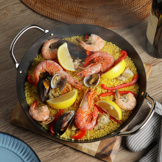 リバーライト 極JAPAN 両手厚板フライパン 28cm