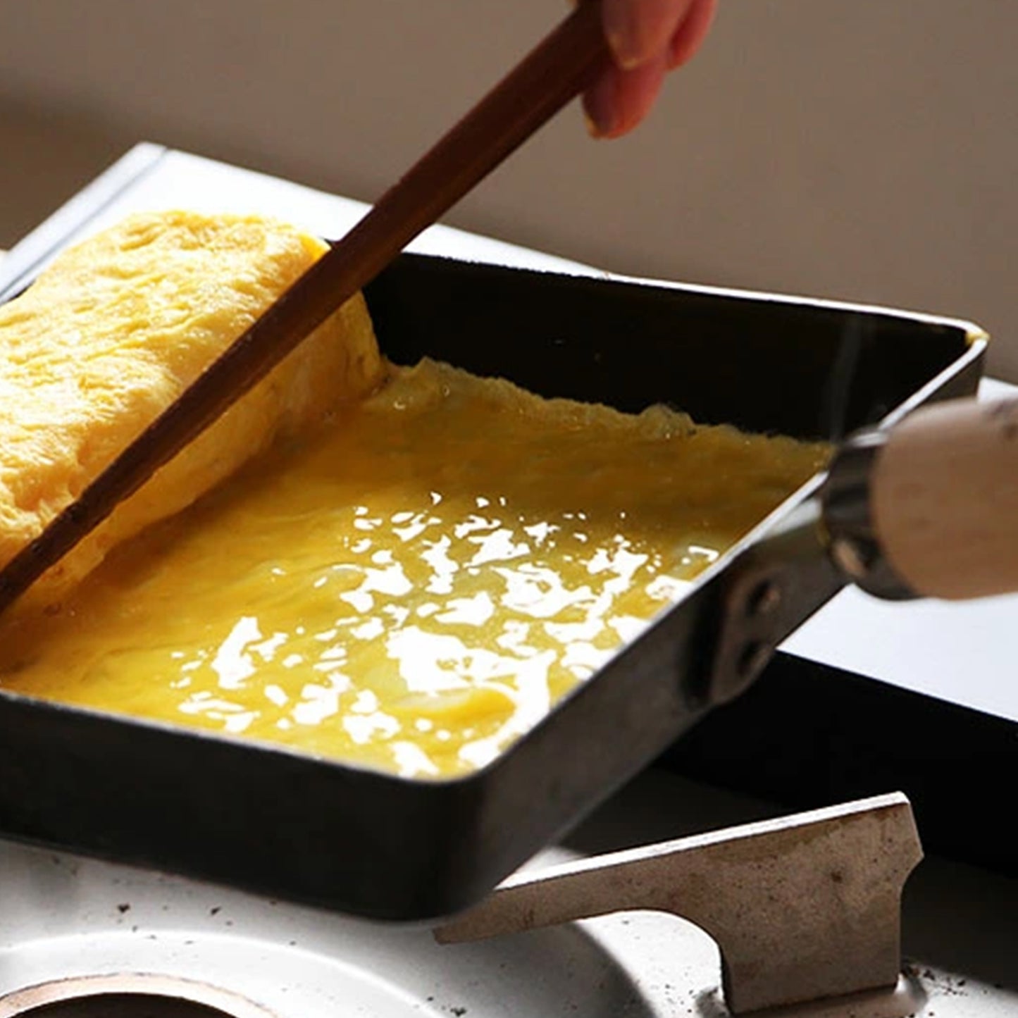 リバーライト 極 JAPAN 鉄製 たまご焼き器