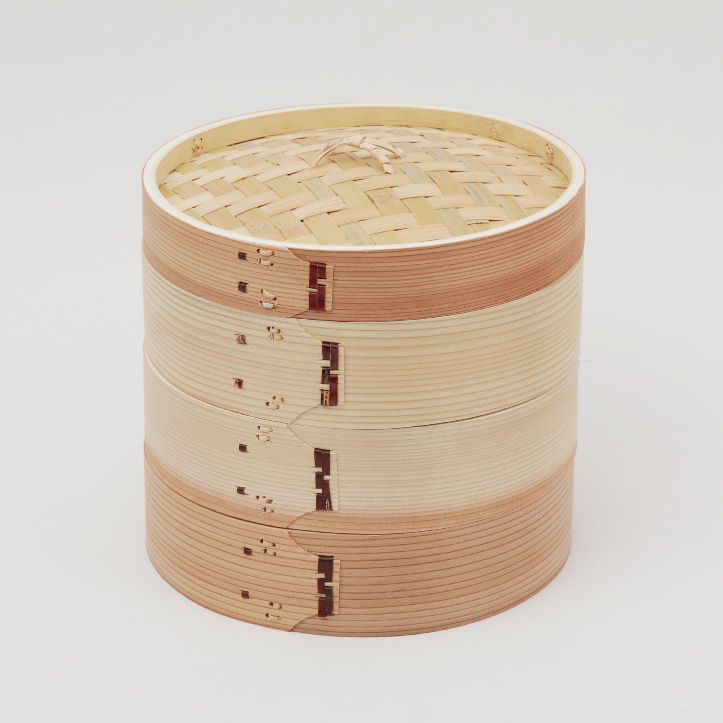 杉の中華せいろ 24cm 蓋身セット 1段 2段 3段