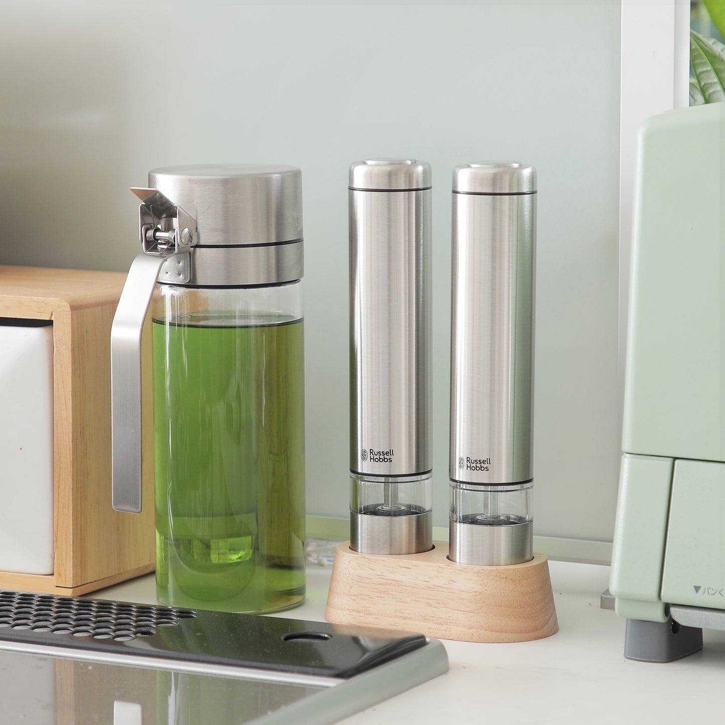 【お得な4点セット】DULTON スパイスジャー&Russell Hobbs ミニ電動ミル セット