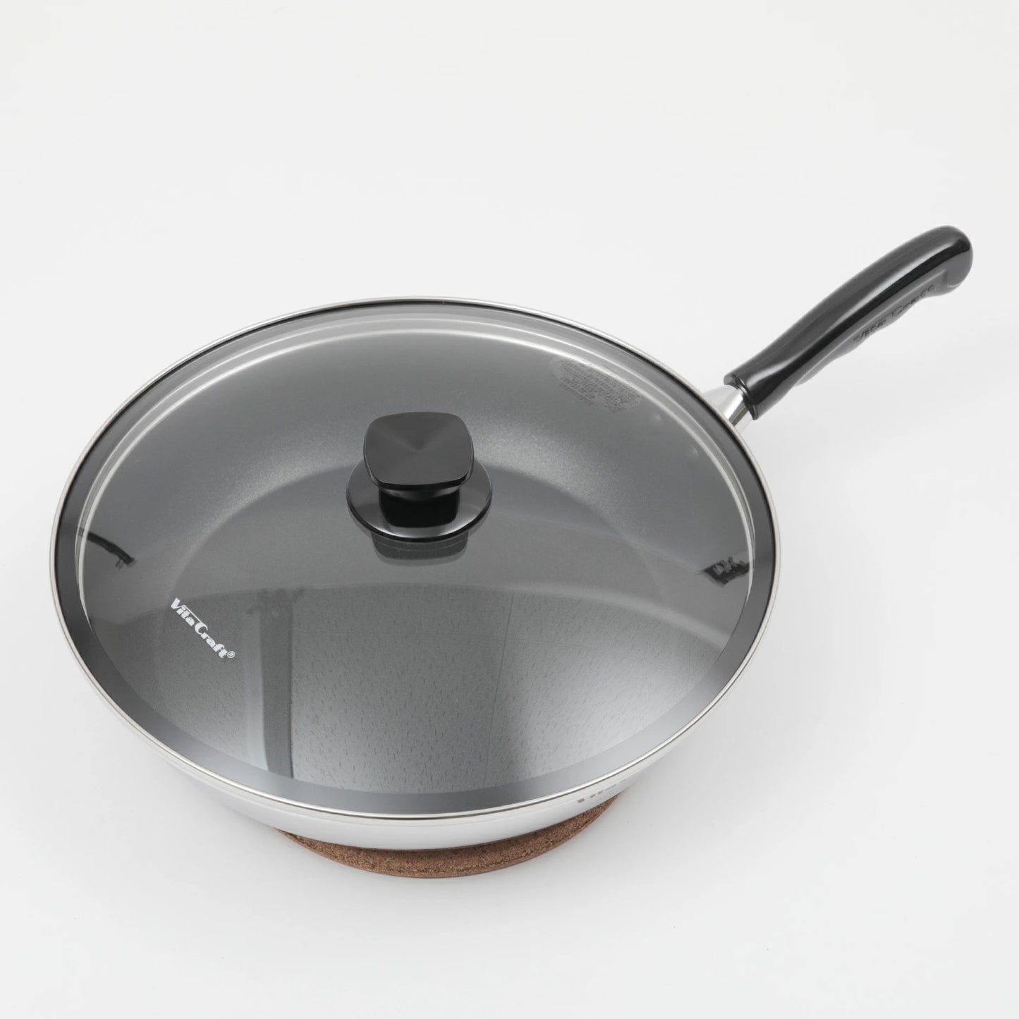 ビタクラフト フライパン用ガラス蓋 20～28cm - フライパン専門店 鐵兎堂-TETTODO-
