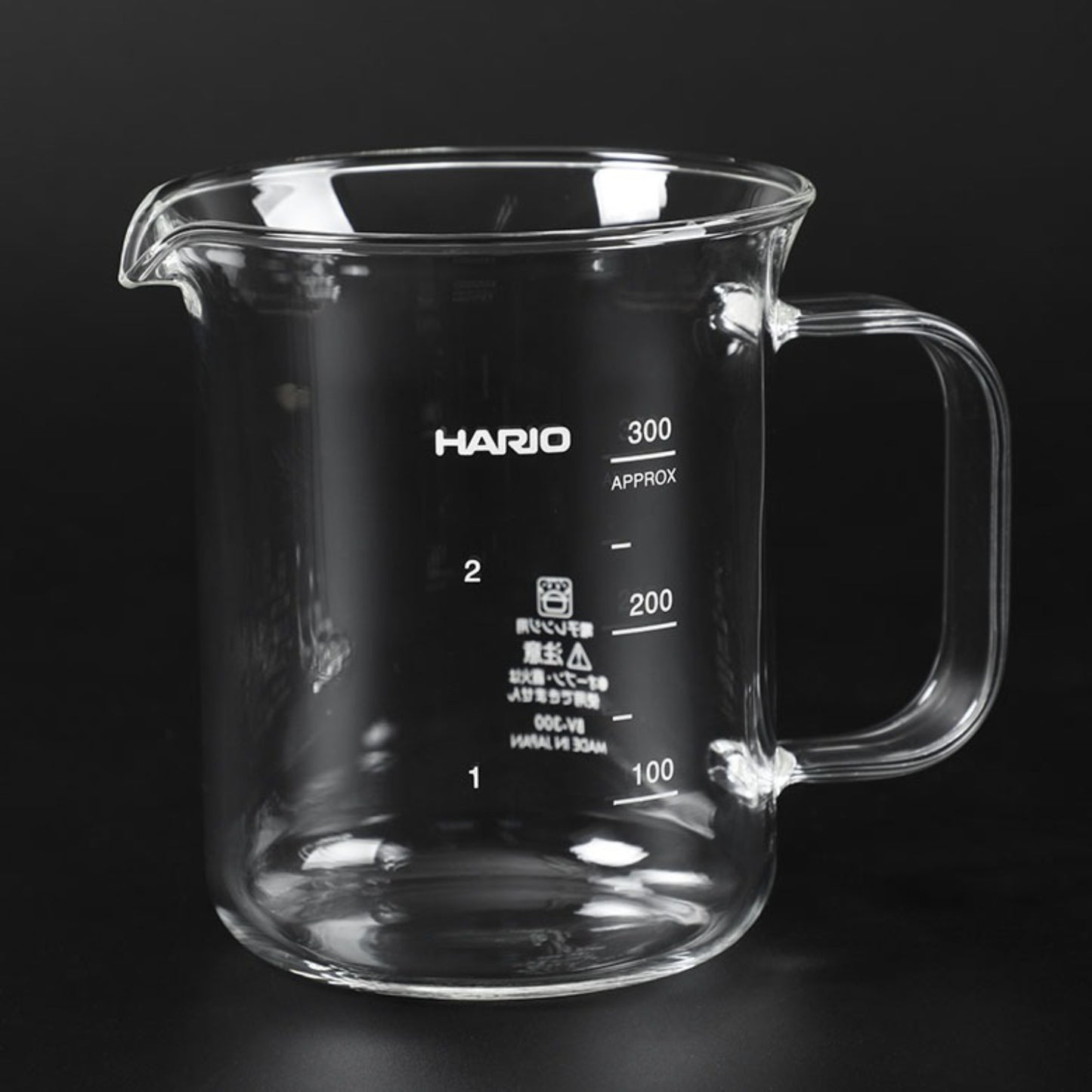 HARIO ハリオ ビーカーサーバー 300ml 泡立て器 セット 日本製 BV-300