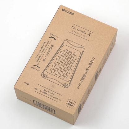 大根おろし器 水切り付き おろし金 日本製 プロおろしX【NEWモデル】 おろしやすい 大根おろし 和田商店 底面に滑り止めゴムあり キッチン用品 調理器具 キッチン雑貨 後継品 新潟 燕三条製 TV紹介 ヒルナンデス プロオロシ ぷろおろし