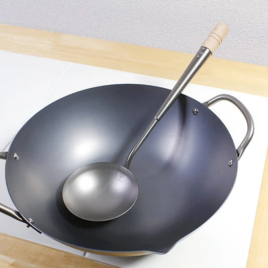 リバーライト サビにくい鉄の中華お玉 レードル