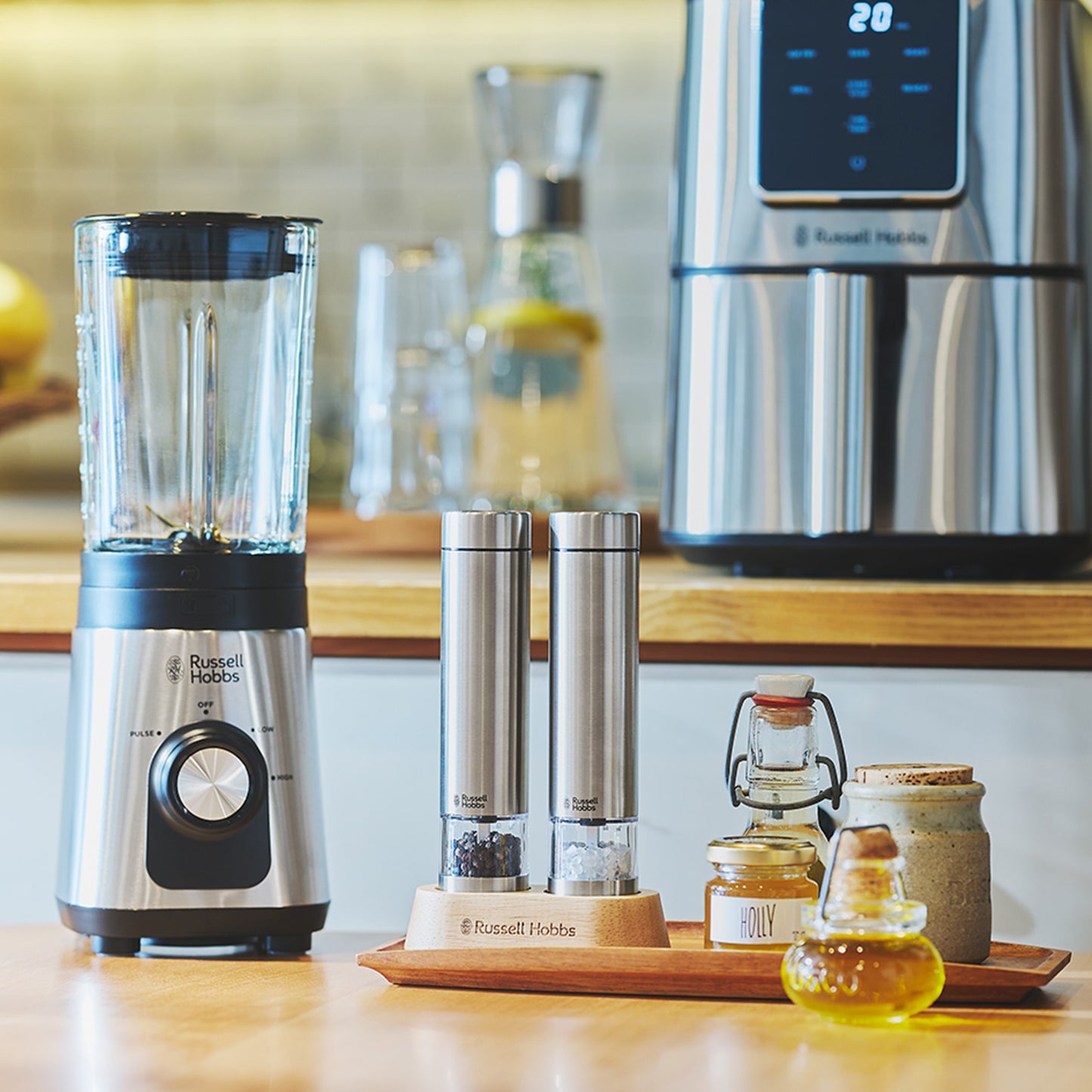 【お得な4点セット】DULTON スパイスジャー＆Russell Hobbs ミニ電動ミル セット - フライパン専門店 鐵兎堂-TETTODO-