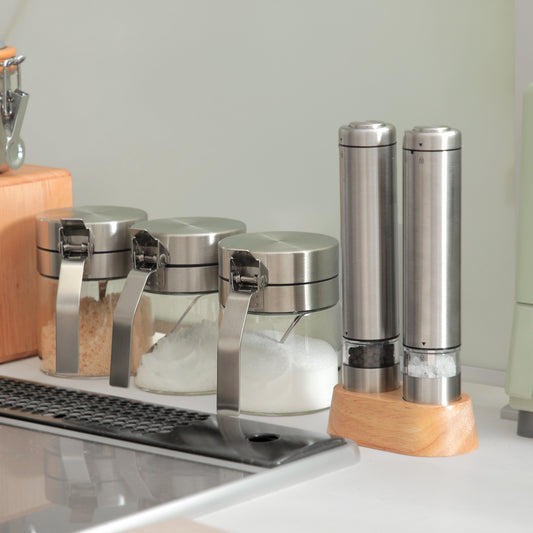 【お得な4点セット】DULTON スパイスジャー＆Russell Hobbs ミニ電動ミル セット
