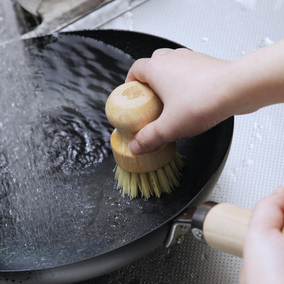 中村銅器製作所 アルミフライパン 鐵兎堂ブラシセット 【選べる2サイズ＆ゴムヘラ付】 日本製 プロ仕様 パスタ イタリアン