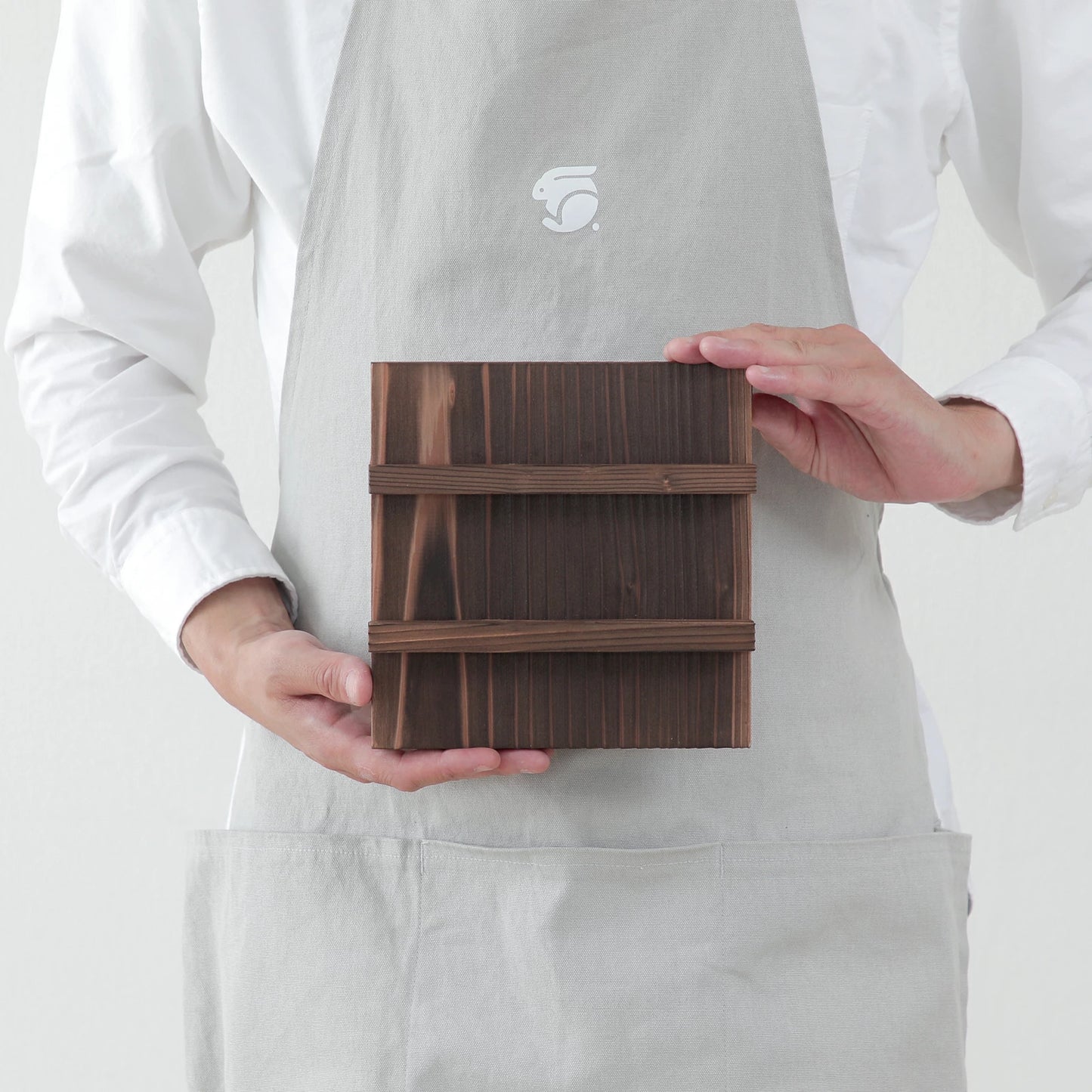 焼杉の木蓋 19cm×19cm