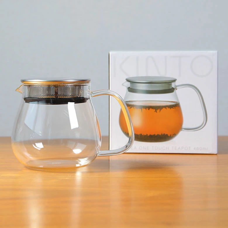 KINTO Unitea ワンタッチ ティーポット 460ml / 720ml - フライパン専門店 鐵兎堂-TETTODO-