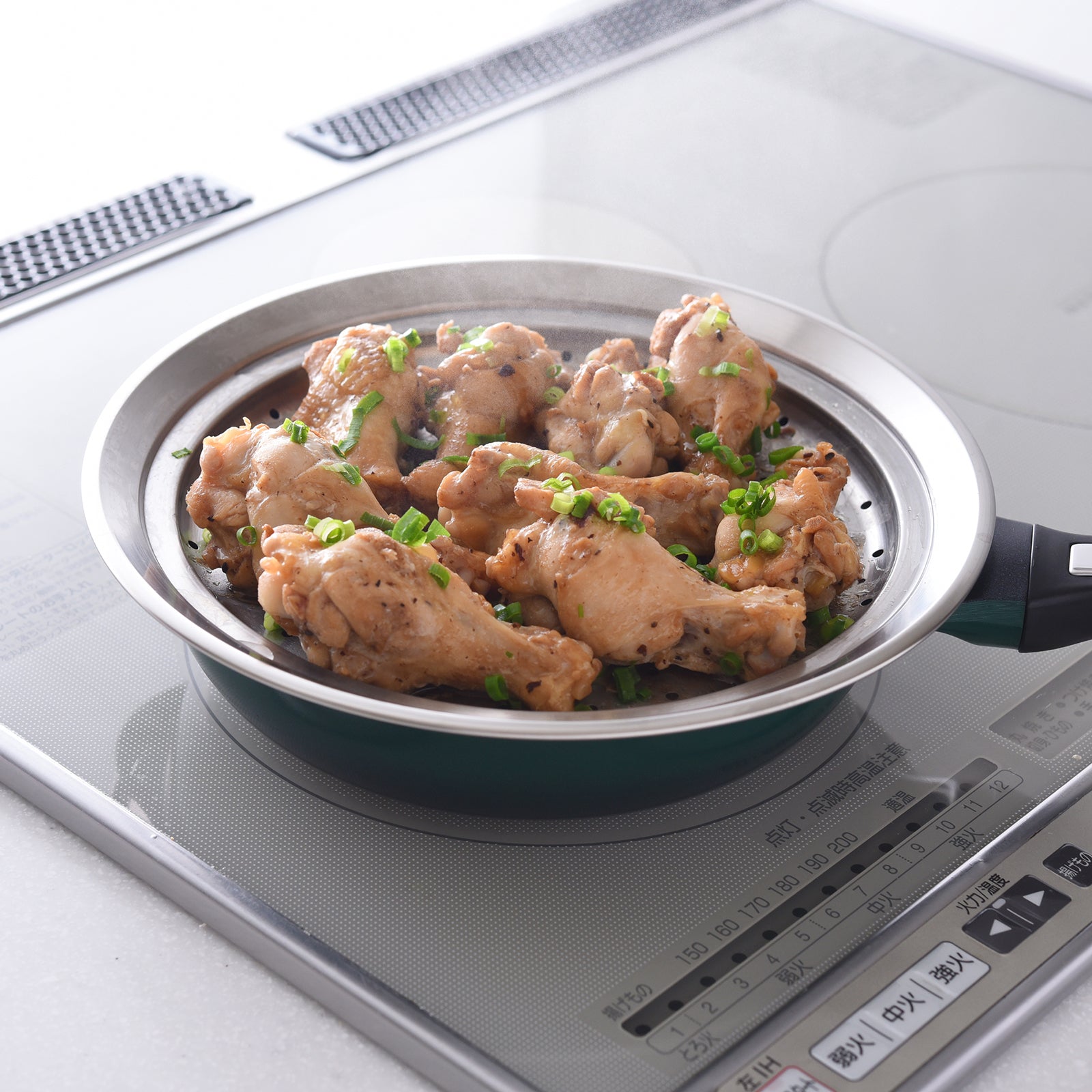 アーネスト のせるだけ簡単蒸し器 日本製 燕三条 18～20cm 24～26cm 食洗機対応 レシピ付 - フライパン専門店 鐵兎堂-TETTODO-